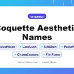 Coquette Aesthetic Names: VelvetVixen, LaceLush, SilkSiren and more name ideas
