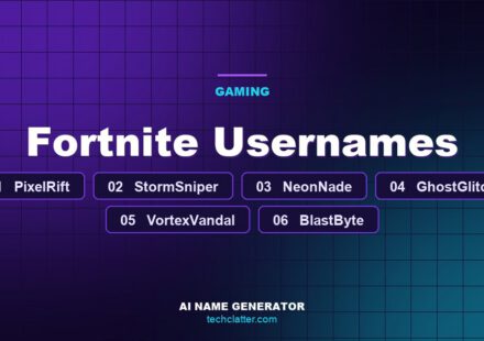 Fortnite Usernames: PixelRift, StormSniper, NeonNade and more name ideas