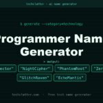 Programmer Name Generator: RogueVector, NightCipher, PhantomRoot and more name ideas