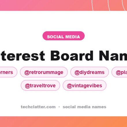 Pinterest Board Names: CozyCorners, RetroRummage, DIYDreams and more name ideas