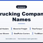 Trucking Company Names: IronTrail Haulers, Maverick Freight, TitanTorque Trucks and more name ideas